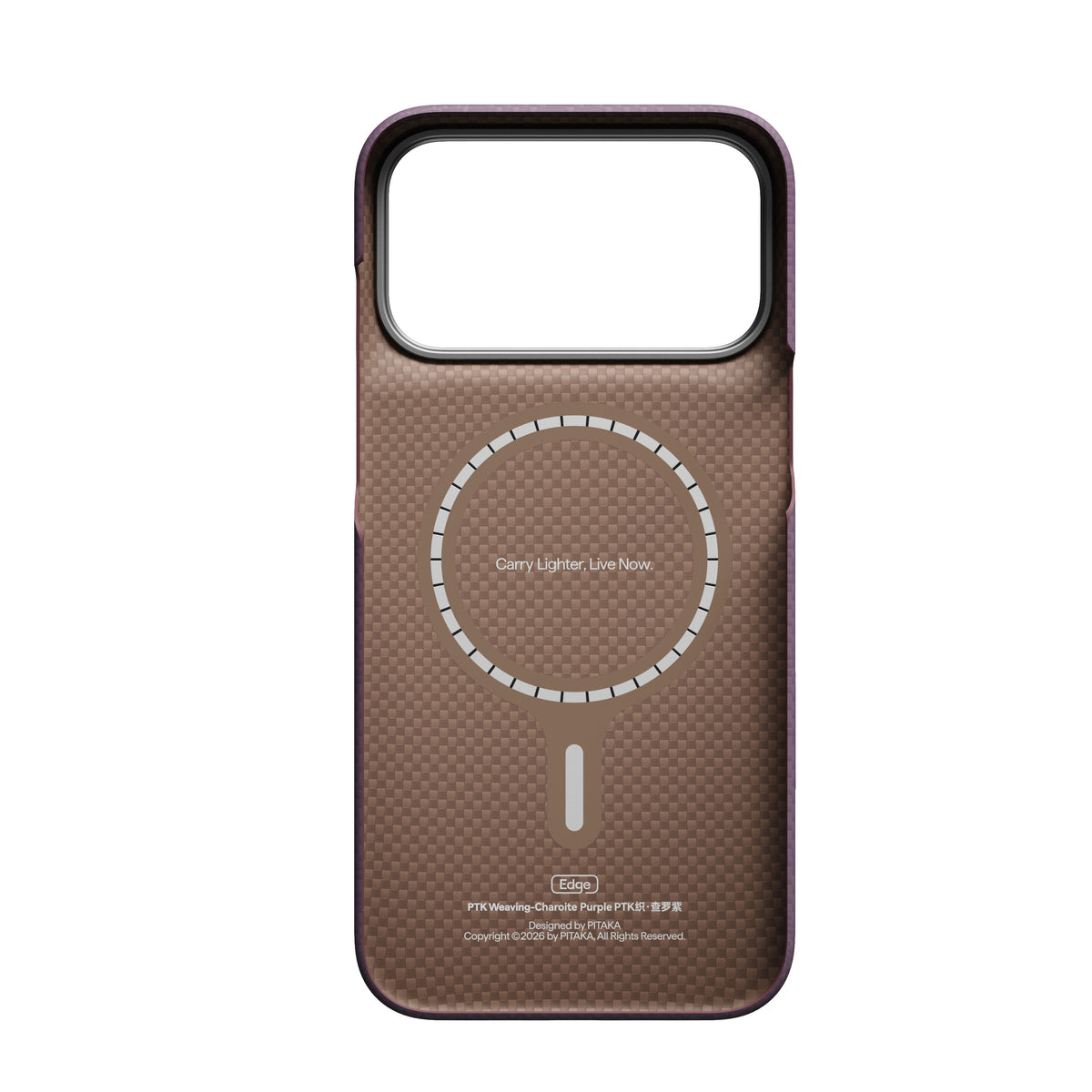 Husa de protectie PITAKA pentru iPhone 18 Pro Max, Mov