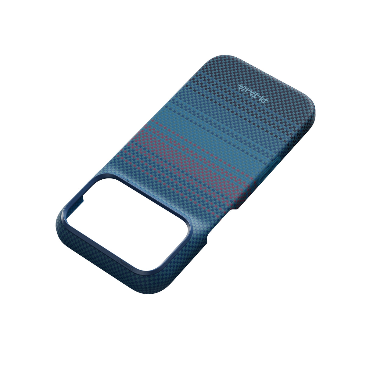Husa de protectie PITAKA pentru iPhone 18 Pro, Bleu/Bleumarin