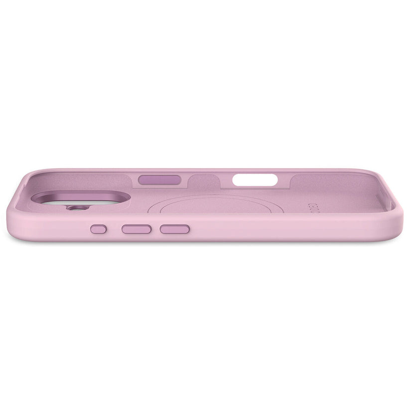 Husa de protectie DECODED din silicon pentru iPhone 16, Roz - iSTYLE RO