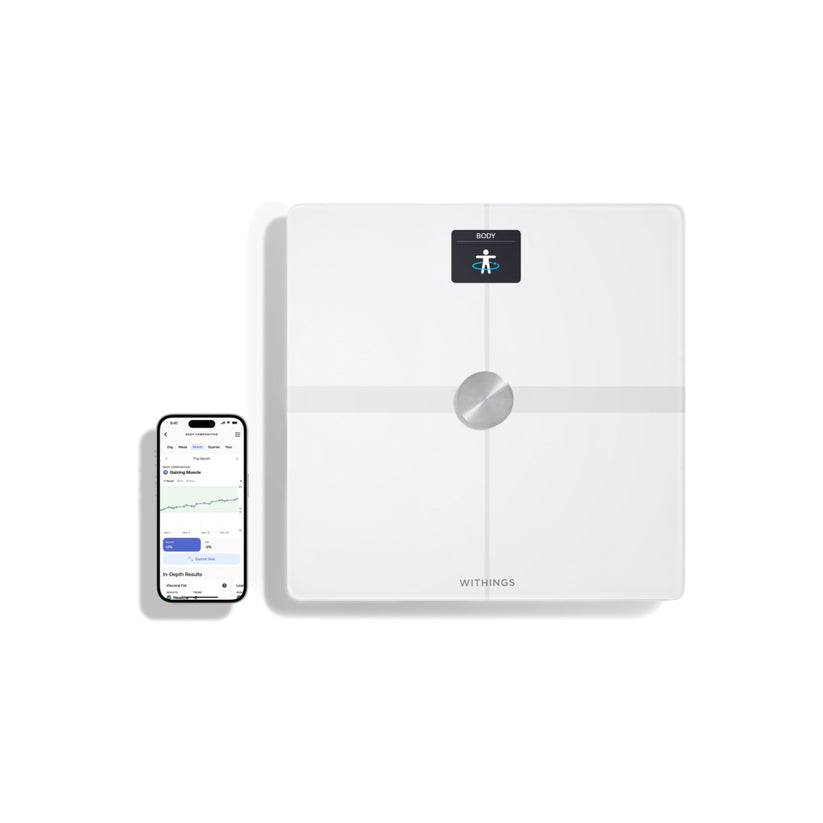 Resigilat: Cantar inteligent Withings Body Smart Advanced, Wi-Fi, Alb - iSTYLE RO
