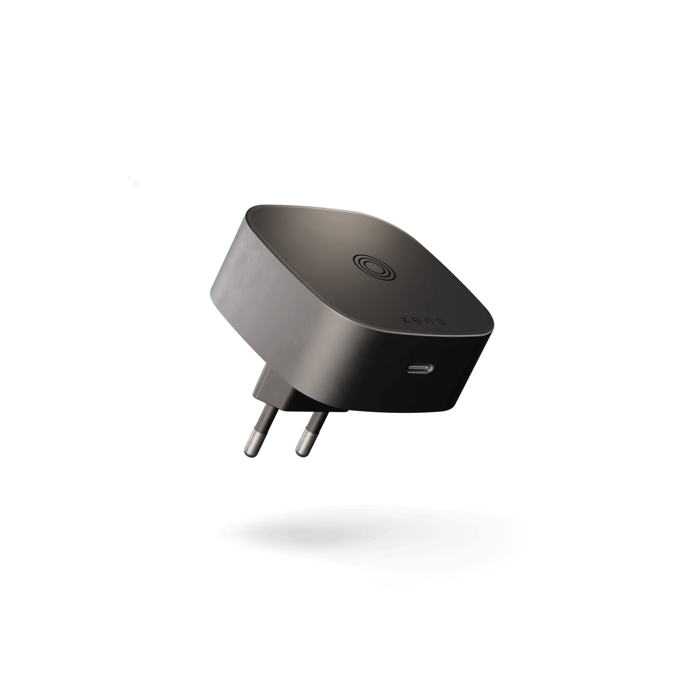Adaptor priza ZENS cu incarcare wireless, Negru - iSTYLE RO