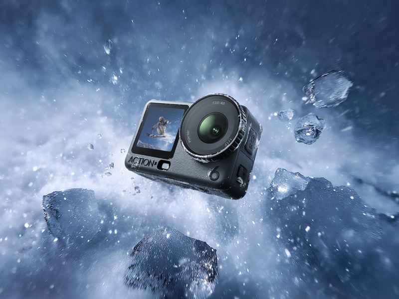 Camera video sport DJI Osmo Action 6, Adventure Combo