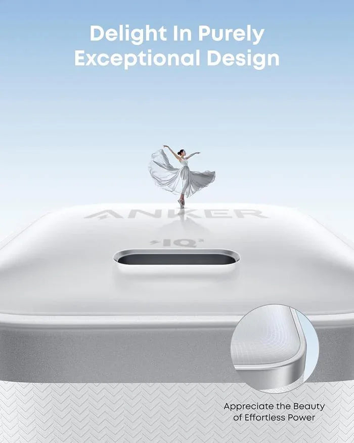 Adaptor priza Anker Nano 45W Super Fast Charger USB-C Alb (cablu 1.8m inclus)