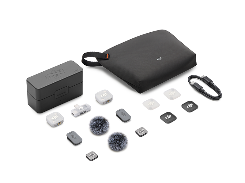 DJI Mic Mini 2 (2 TX + 1 Mobile RX + Charging Case)