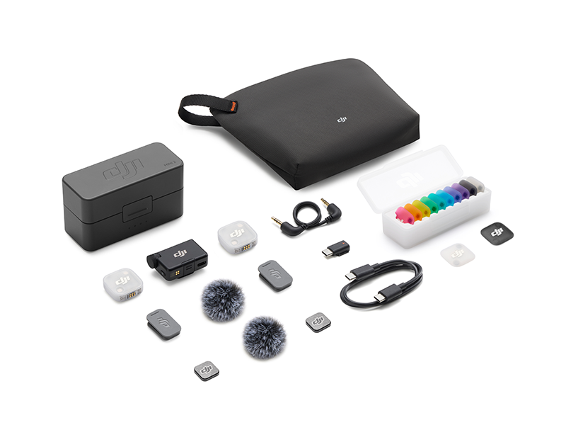 DJI Mic Mini 2 (2 TX + 1 RX + Charging Case)