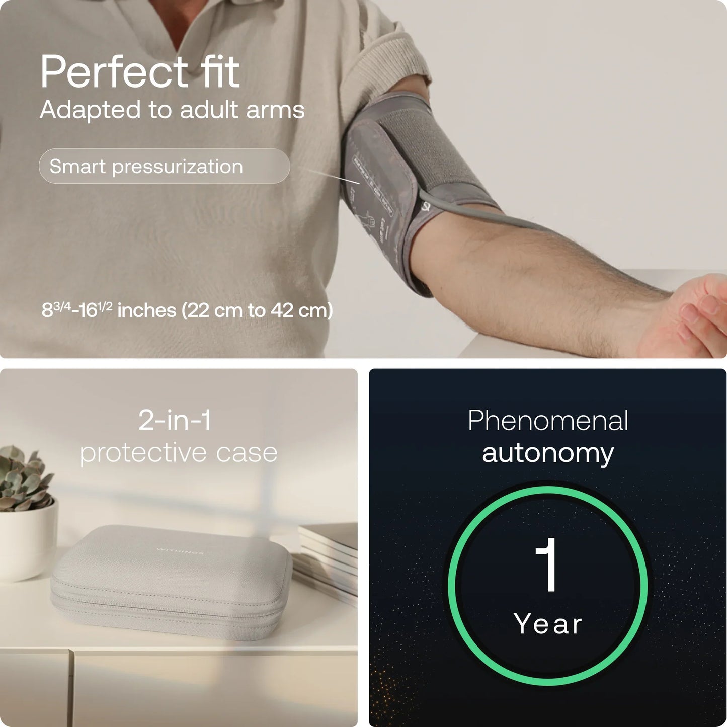 Withings Tensiometru inteligent cu ecran BPM Vision