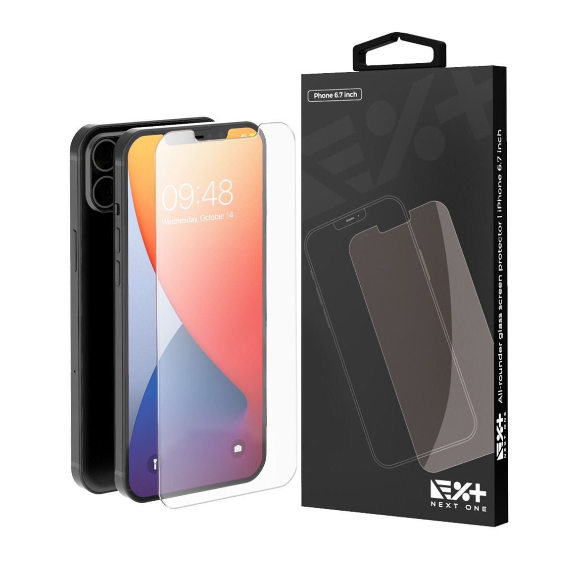 Folie de protectie NEXT ONE pentru iPhone 12 Pro Max, Tempered - iSTYLE RO