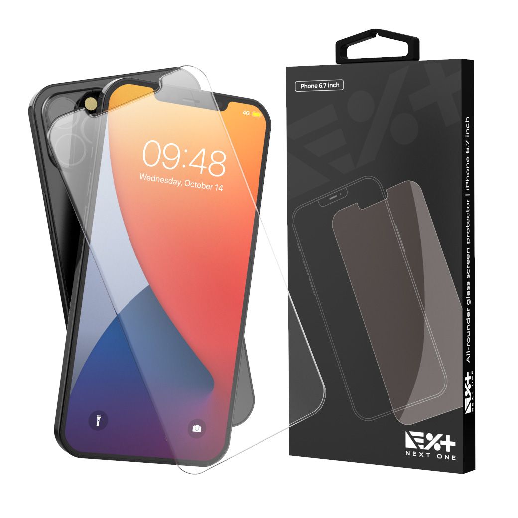 Folie de protectie NEXT ONE pentru iPhone 12 Pro Max, Tempered - iSTYLE RO