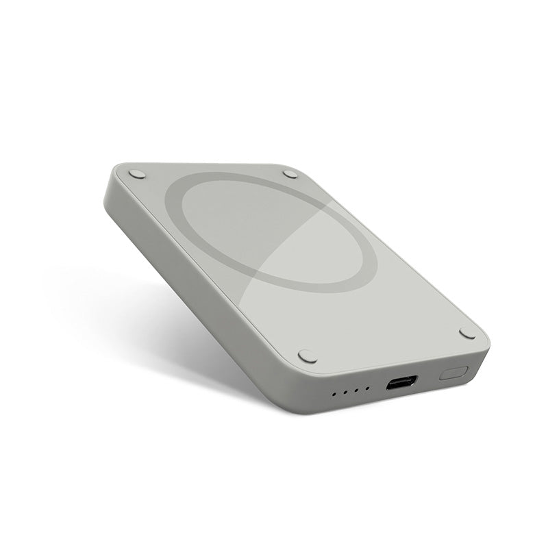 Baterie externa wireless EPICO, 4.200 mAh, Gri deschis - iSTYLE RO