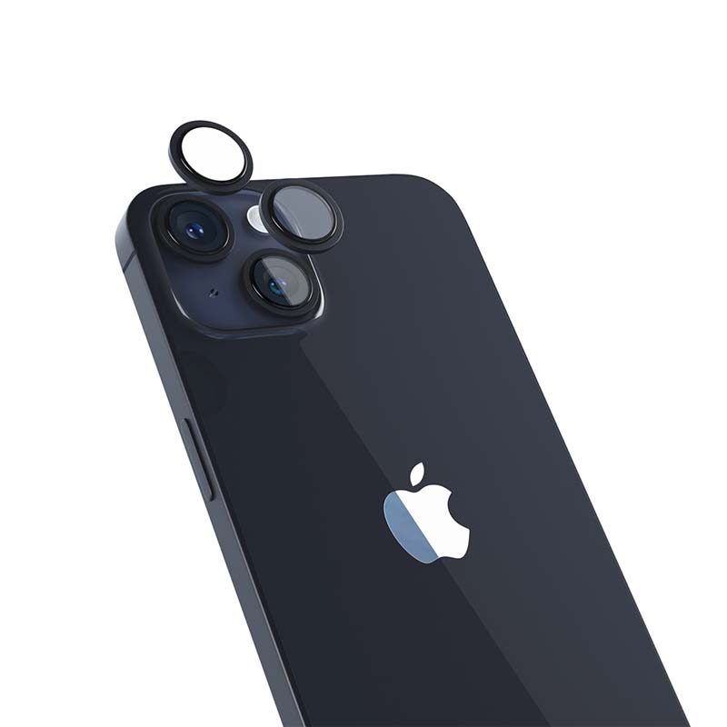 Folie de protectie camera foto pentru iPhone 14 si iPhone 14 Plus, Midnight - iSTYLE RO