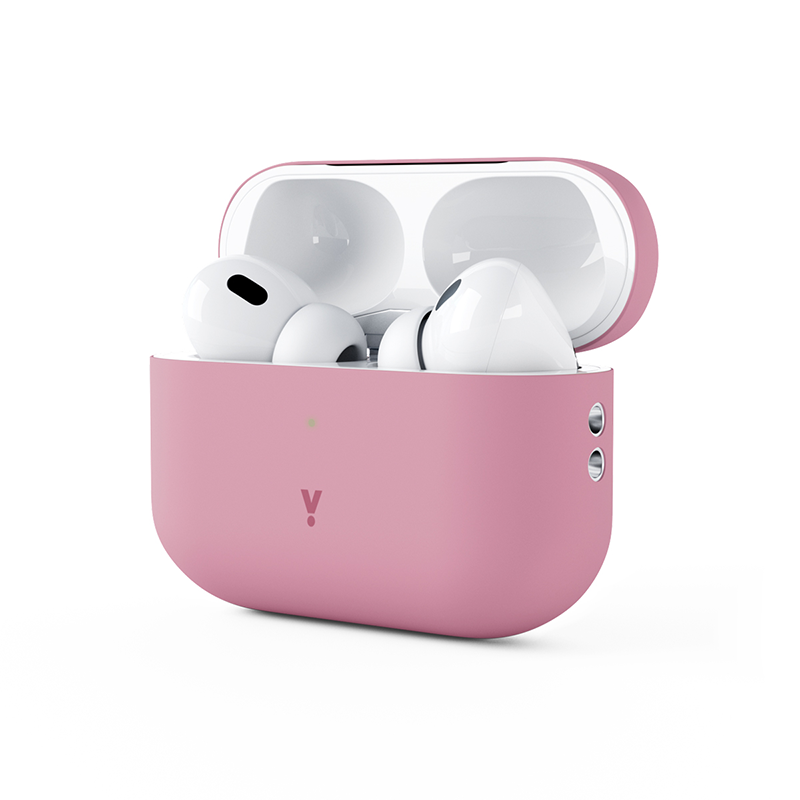 Husa de protectie iSTYLE pentru AirPods Pro 2, Silicon, Roz - iSTYLE RO