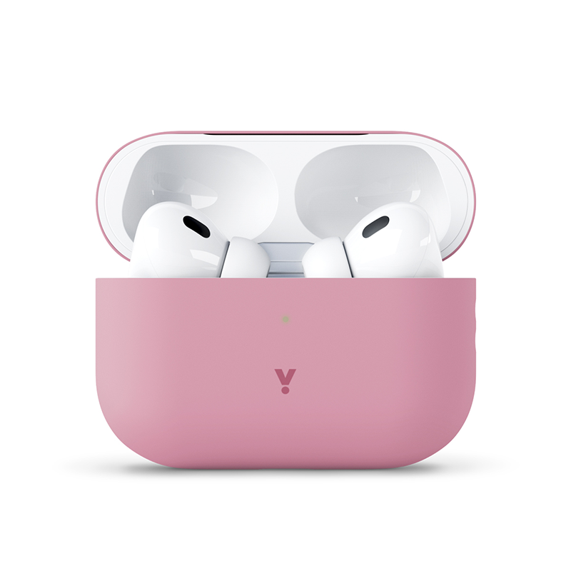 Husa de protectie iSTYLE pentru AirPods Pro 2, Silicon, Roz - iSTYLE RO