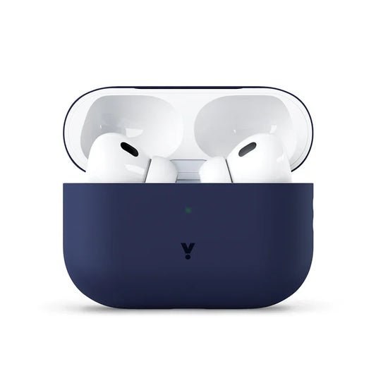 Husa de protectie iSTYLE pentru AirPods Pro 2, Silicon, Albastru - iSTYLE RO