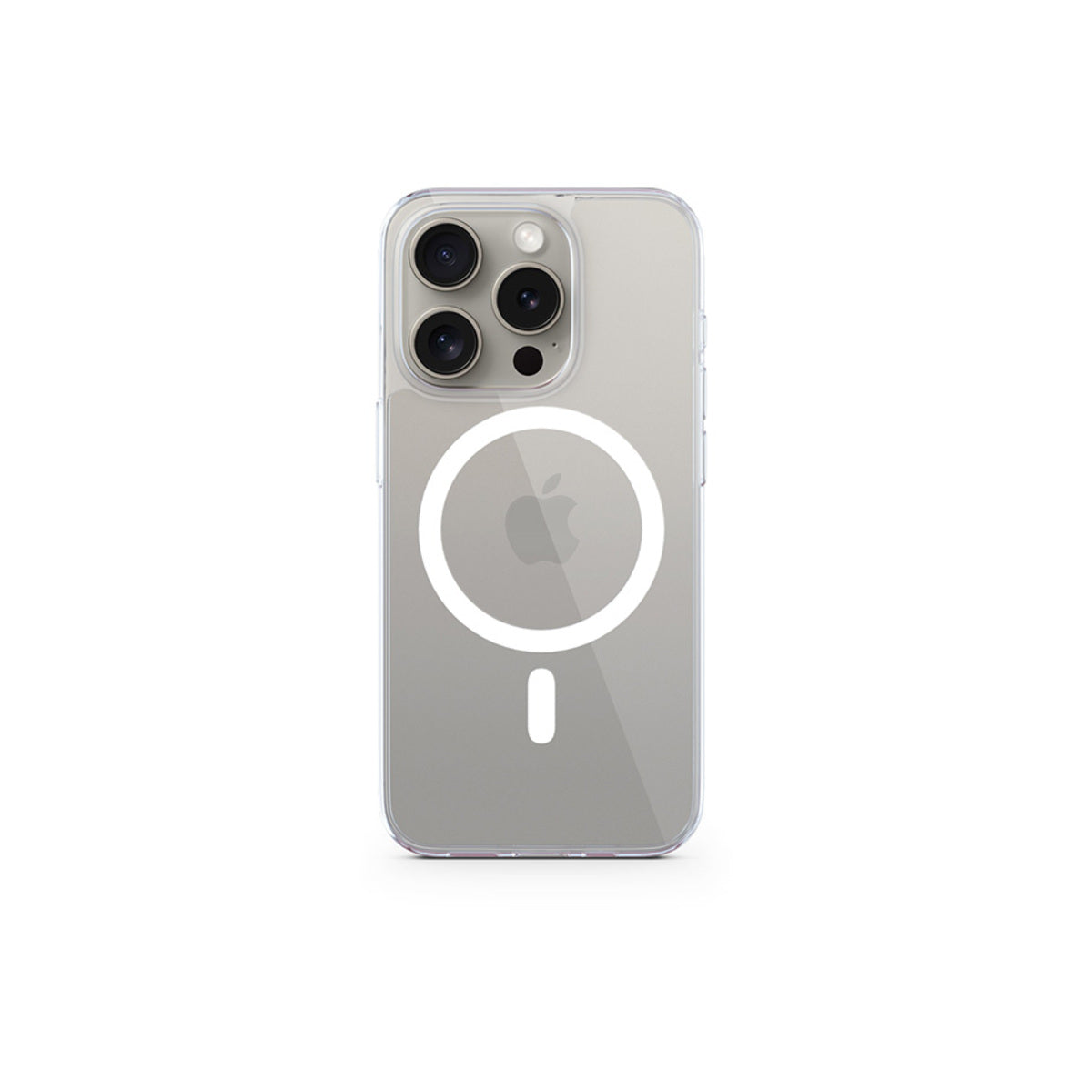 Husa de protectie iSTYLE Hero Magnetic pentru iPhone 15 Pro, Alb Transparent - iSTYLE RO