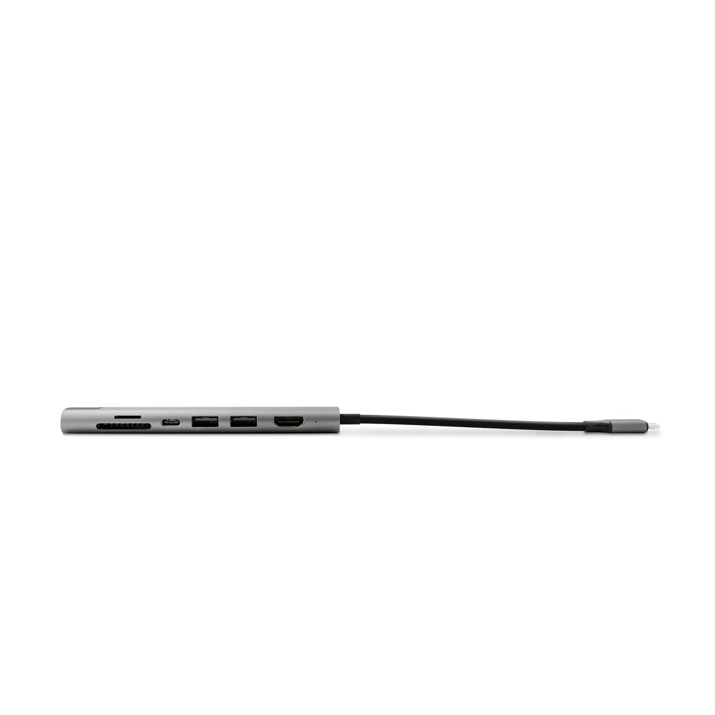 Adaptor EPICO 7 in 1, 8K, Multimedia Hub, USB-C, Gri - iSTYLE RO