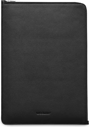 Husa de protectie Woolnut pentru MacBook Pro 16", Negru, Piele - iSTYLE RO