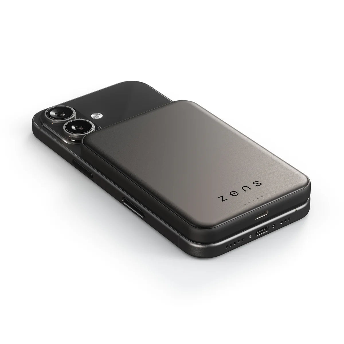 Baterie externa ZENS, Semi-solid-state, 5000 mAh, Negru