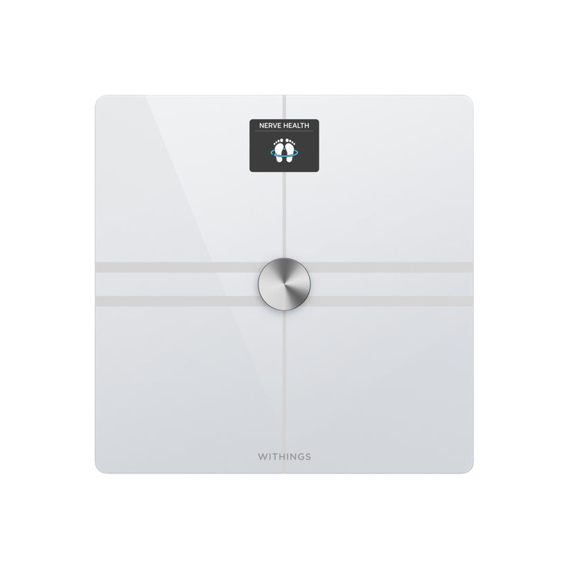 Cantar inteligent Withings Body Comp Complete Body Analysis, Wi-Fi, Alb - iSTYLE RO