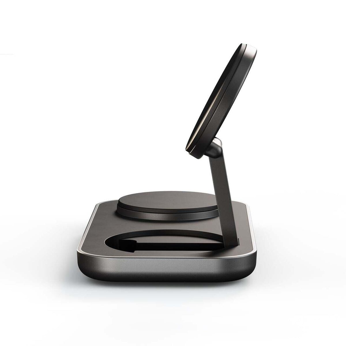 Incarcator wireless ZENS Duo Charger Pro 2, 2-in-1, Qi 2.2, Negru