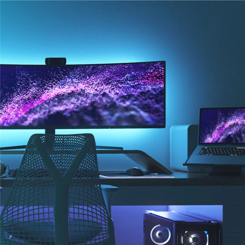 Banda luminoasă LED Nanoleaf Essentials Benzi Lumini Starter Kit, 2m - iSTYLE RO