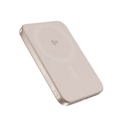 Baterie externa Qi2 EPICO, 5.000 mAh, Bej Titan