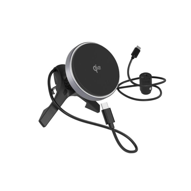 Suport auto cu incarcare wireless EPICO, Qi2