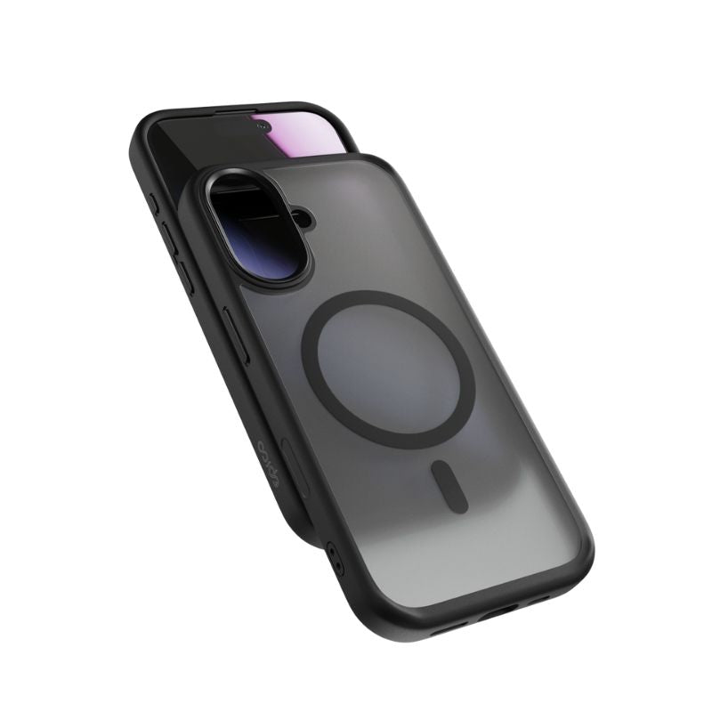 Husa de protectie EPICO Mist cu MagSafe pentru iPhone 17, Negru
