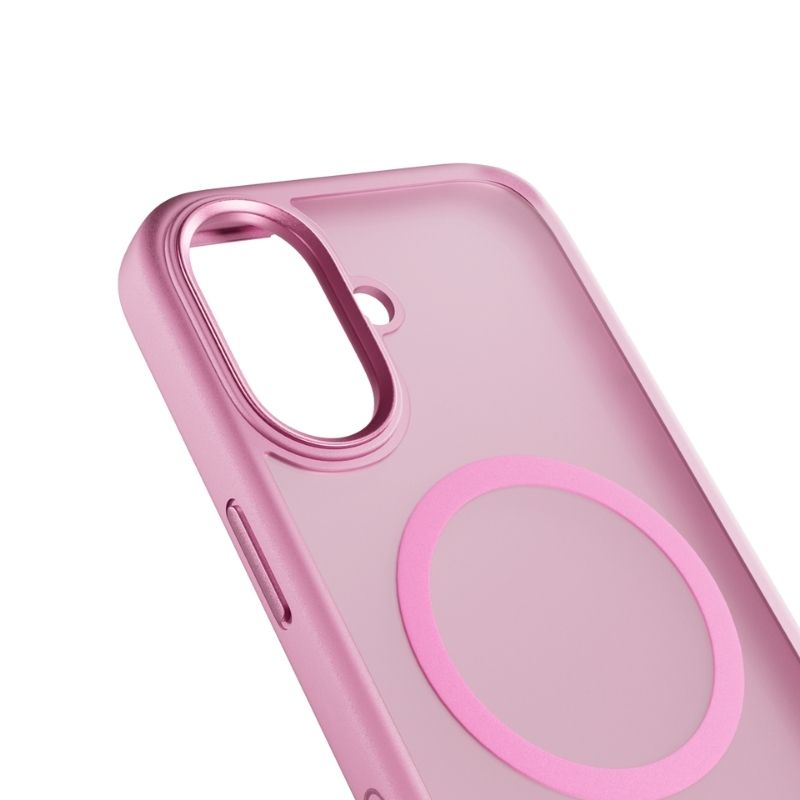 Husa de protectie EPICO Mist cu MagSafe pentru iPhone 17, Roz