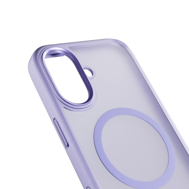 Husa de protectie EPICO Mist cu MagSafe pentru iPhone 17, Mov