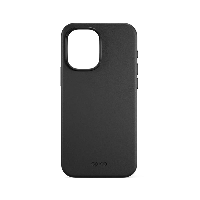 Husa de protectie EPICO din piele pentru iPhone 17, Negru