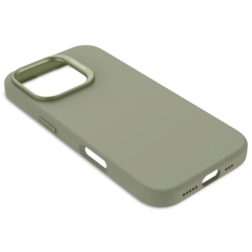 Husa de protectie DECODED din silicon pentru iPhone 16 Pro Max, Verde - iSTYLE RO