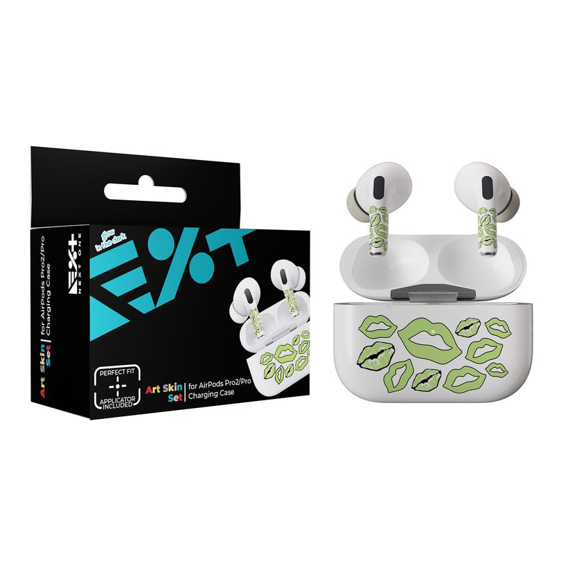 Skin NEXT ONE pentru AirPods Pro - Buze fosforescente - iSTYLE RO