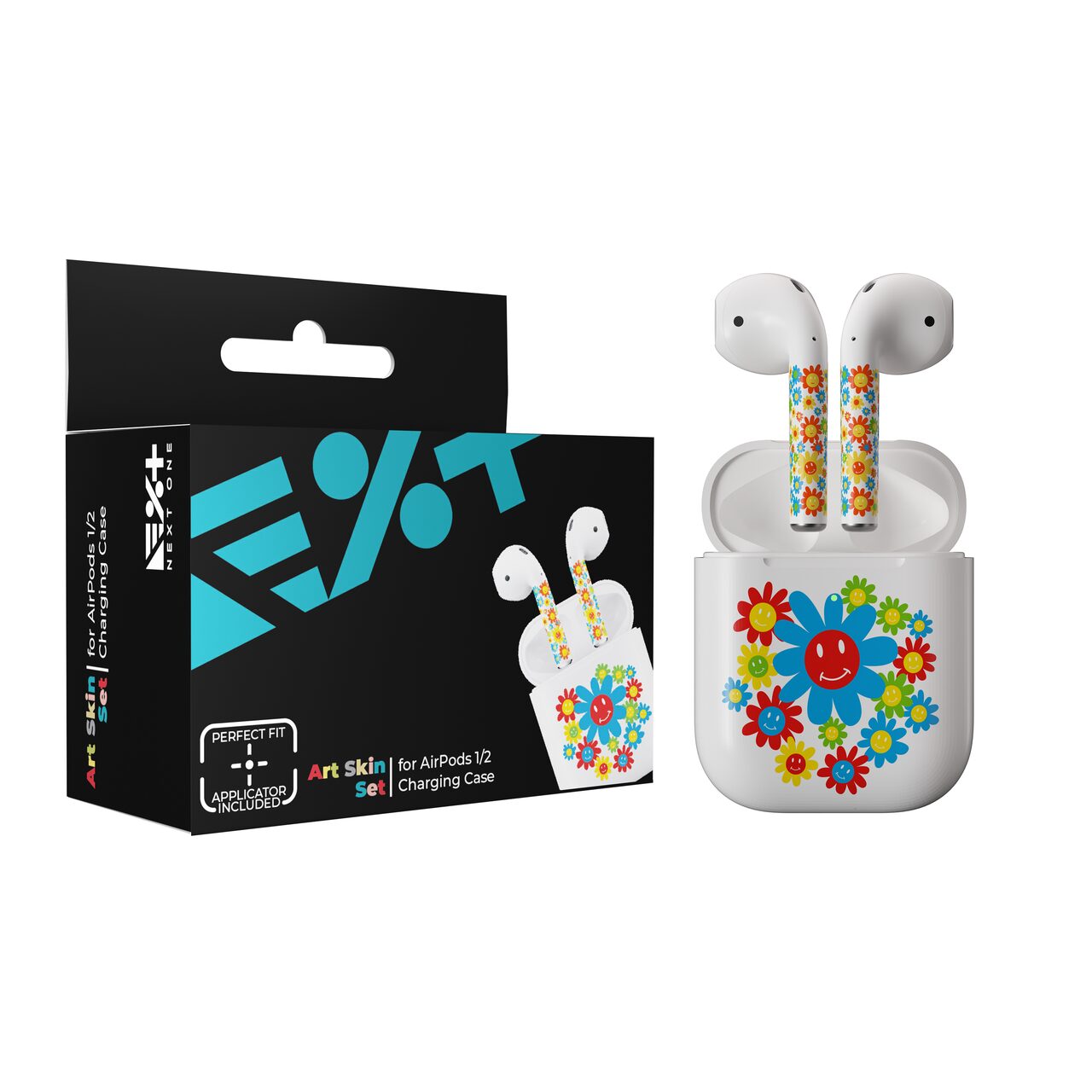 Skin NEXT ONE pentru AirPods - Flori - iSTYLE RO