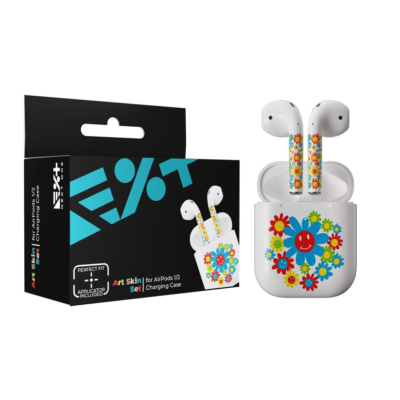 Skin NEXT ONE pentru AirPods - Flori - iSTYLE RO
