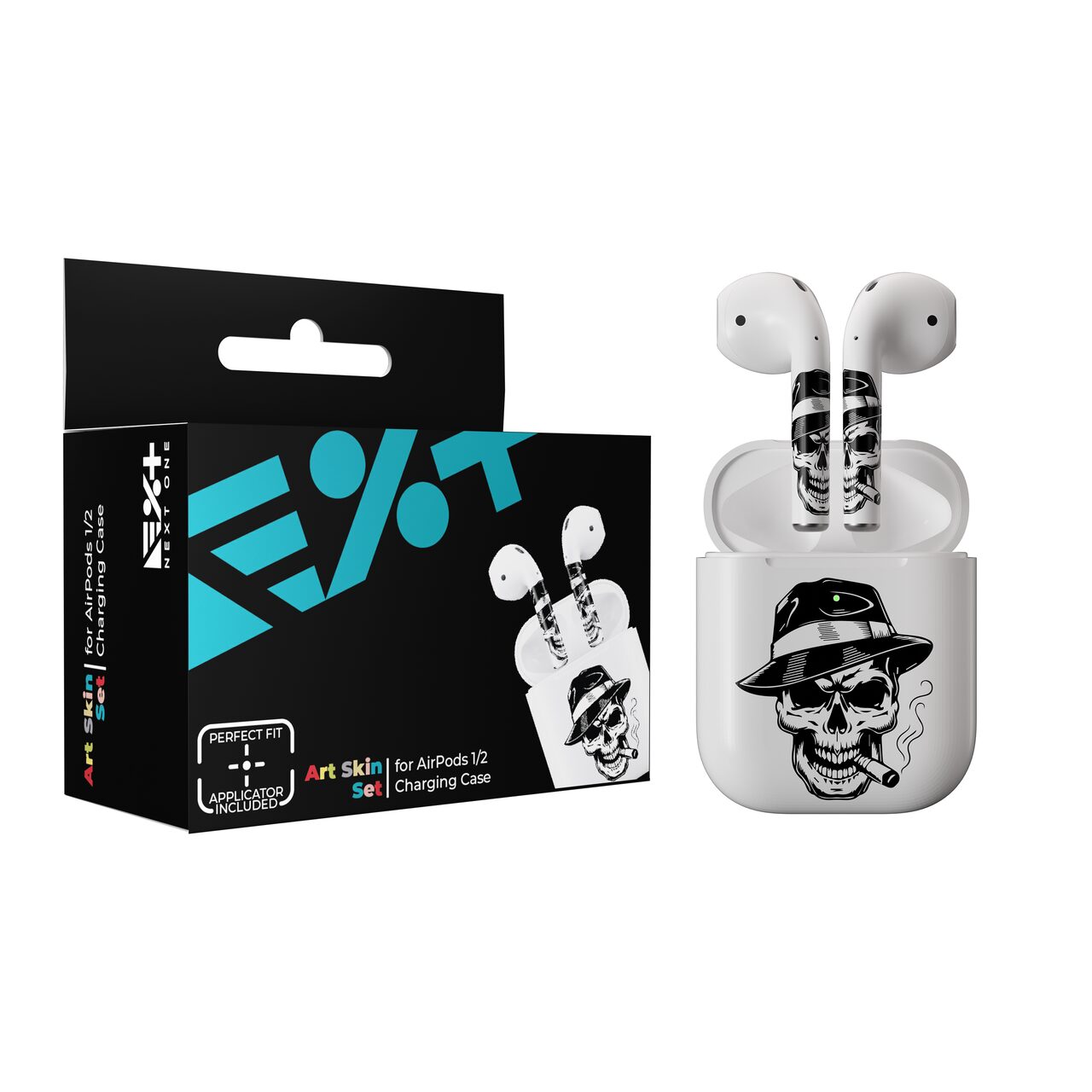 Skin NEXT ONE pentru AirPods - Craniu - iSTYLE RO