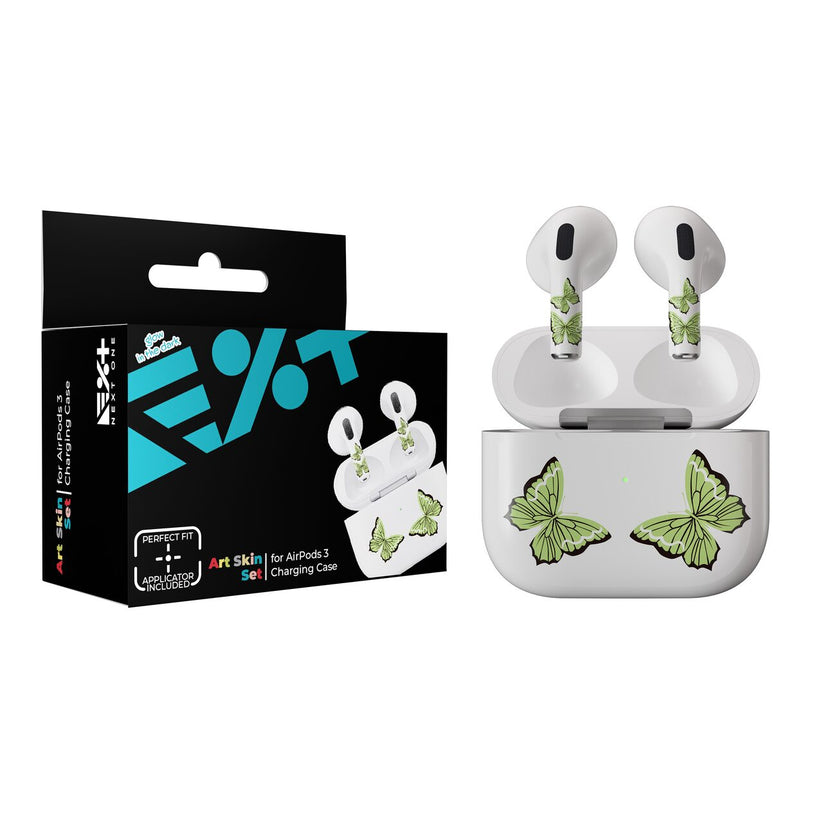 Skin NEXT ONE pentru AirPods 3rd Gen. - Fluture fosforescent - iSTYLE RO