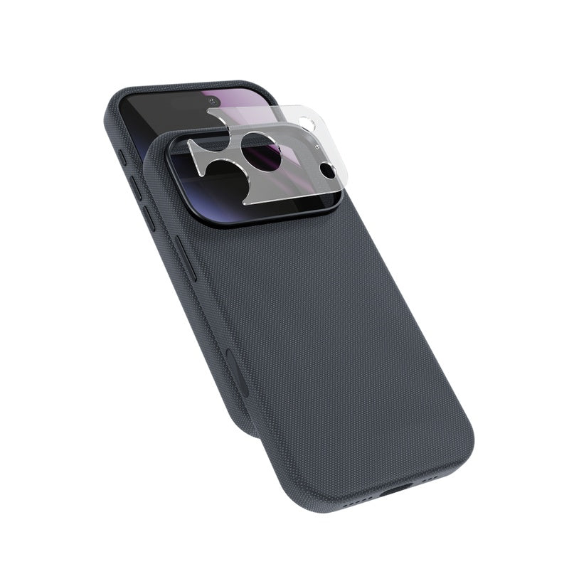 Husa de protectie EPICO pentru iPhone 18 Pro Max, SolidWoven, Negru