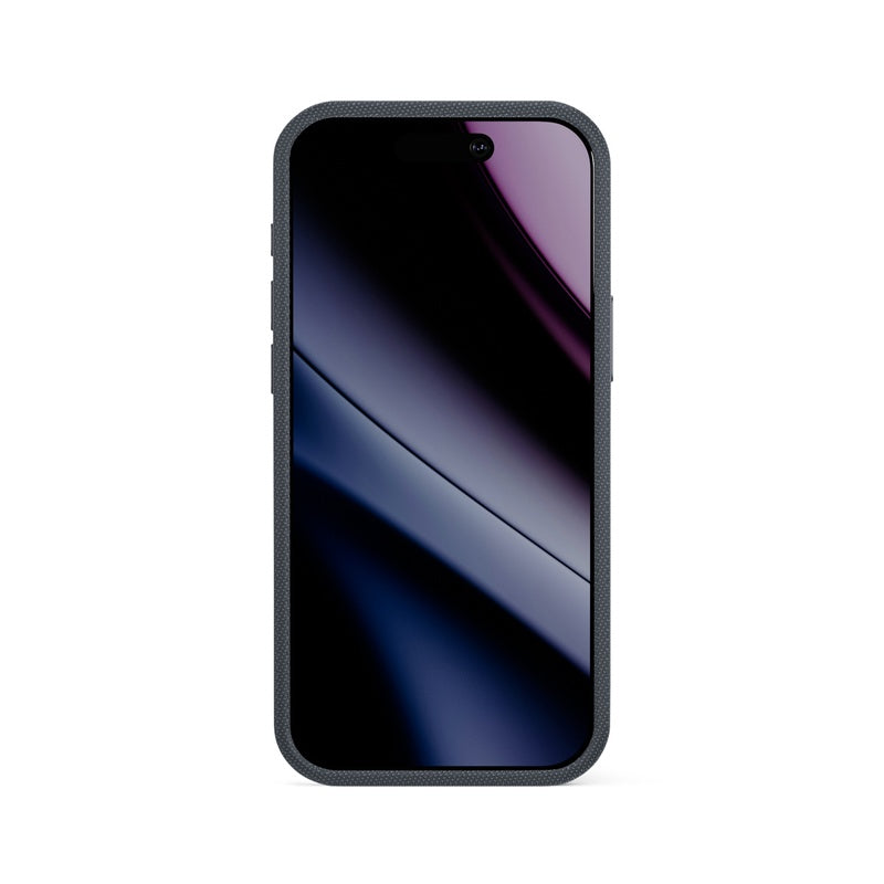 Husa de protectie EPICO pentru iPhone 18 Pro Max, SolidWoven, Negru