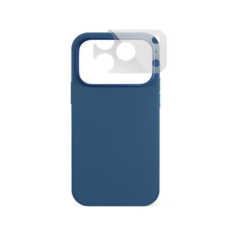 Husa de protectie EPICO pentru iPhone 18 Pro Max, SolidWoven, Albastru