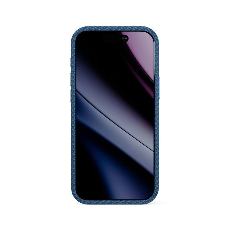 Husa de protectie EPICO pentru iPhone 18 Pro Max, SolidWoven, Albastru