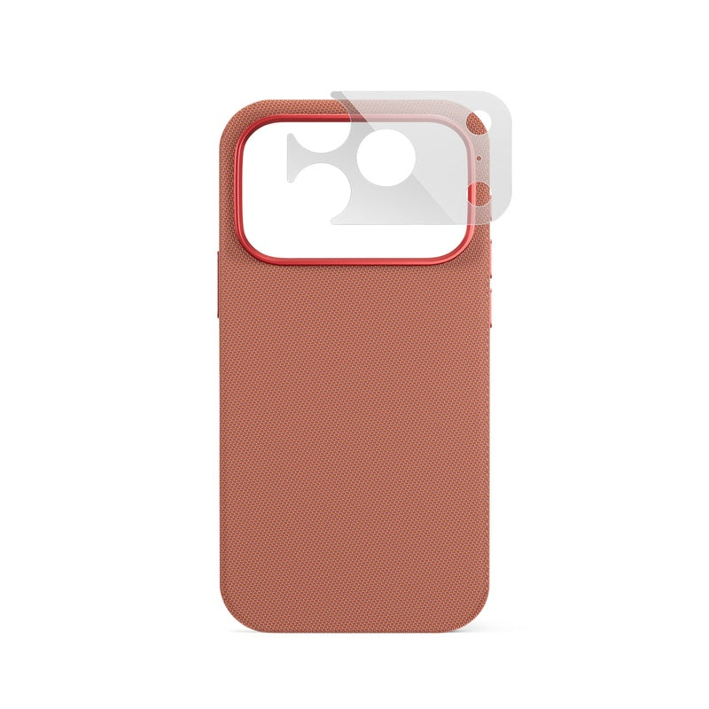 Husa de protectie EPICO pentru iPhone 18 Pro Max, SolidWoven, Caramiziu