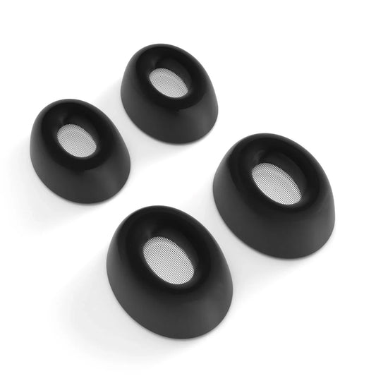 Set 4 dopuri NEXT ONE pentru AirPods S/M, Negru - iSTYLE RO