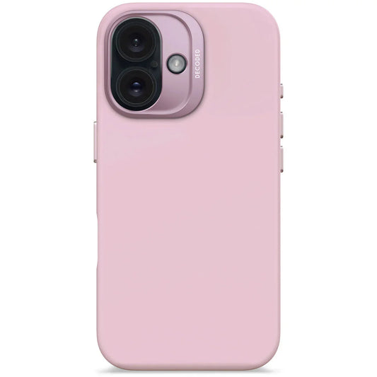 Husa de protectie DECODED din silicon pentru iPhone 16, Roz - iSTYLE RO