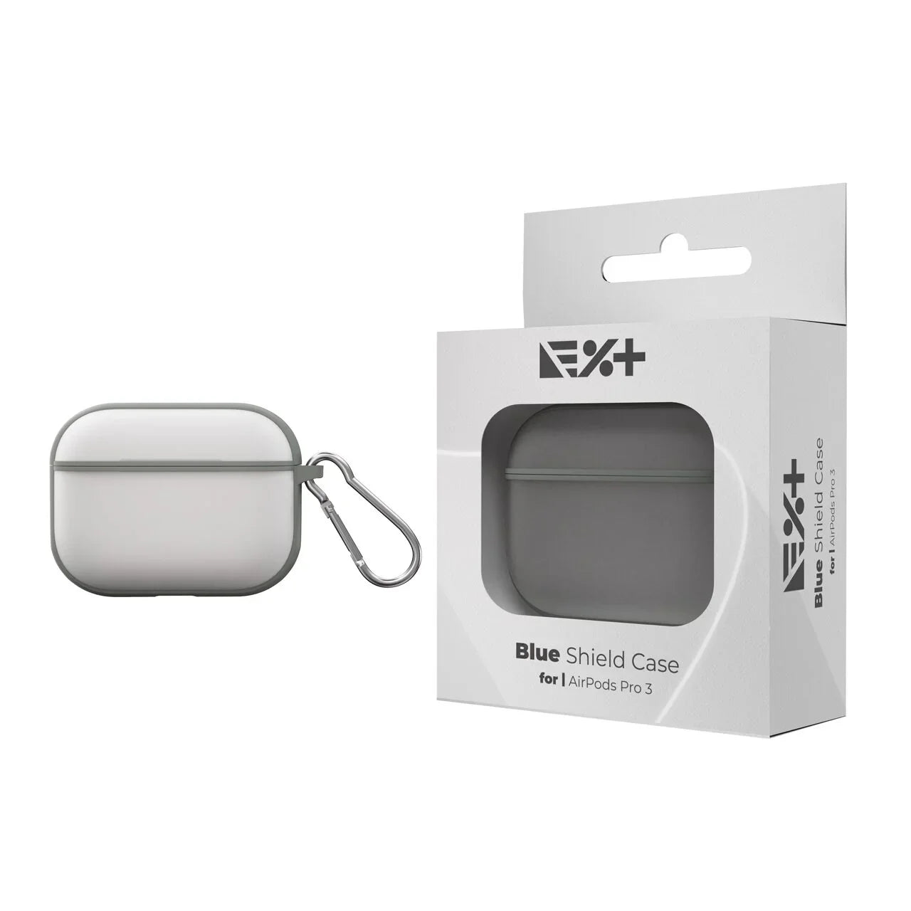Husa din TPU NOA pentru AirPods Pro 3 (2025), Gri