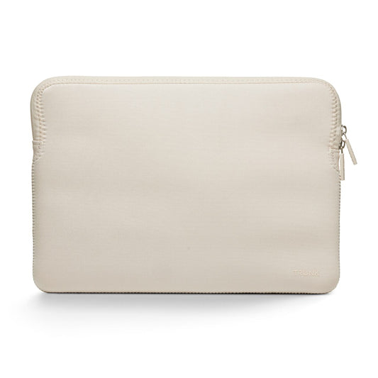 Husa de protectie TRUNK pentru MacBook 13", Neopren, Crem