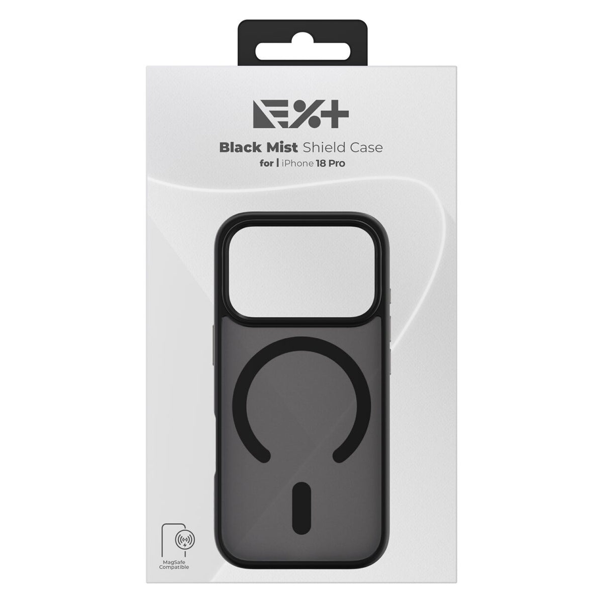 Husa de protectie NOA Mist Shield cu MagSafe pentru iPhone 18 Pro, Negru