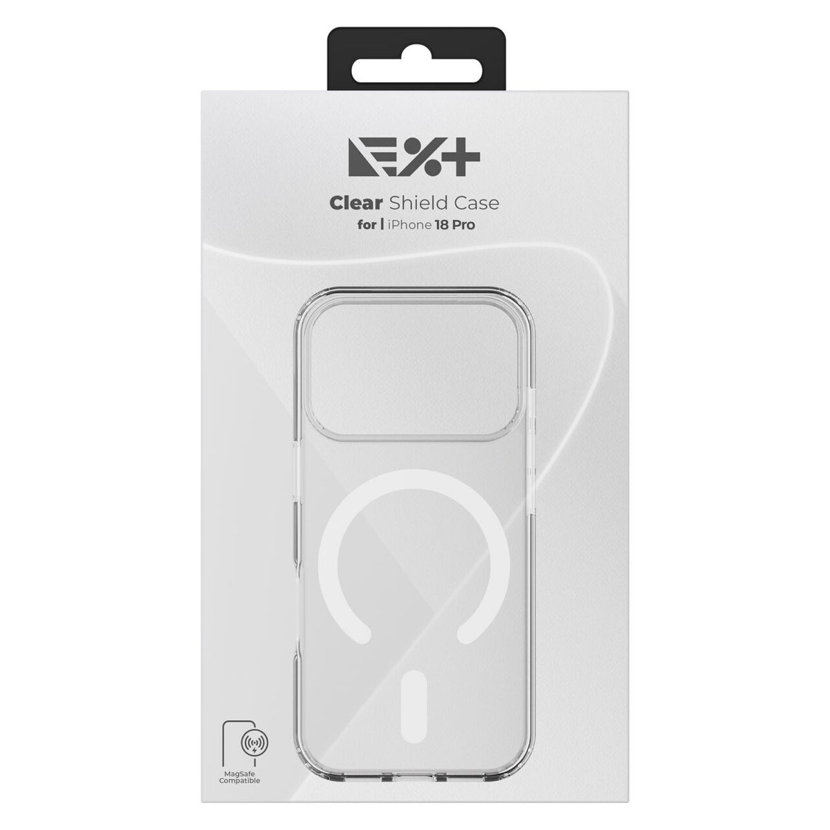 Husa de protectie NOA cu MagSafe pentru iPhone 18 Pro, Transparent