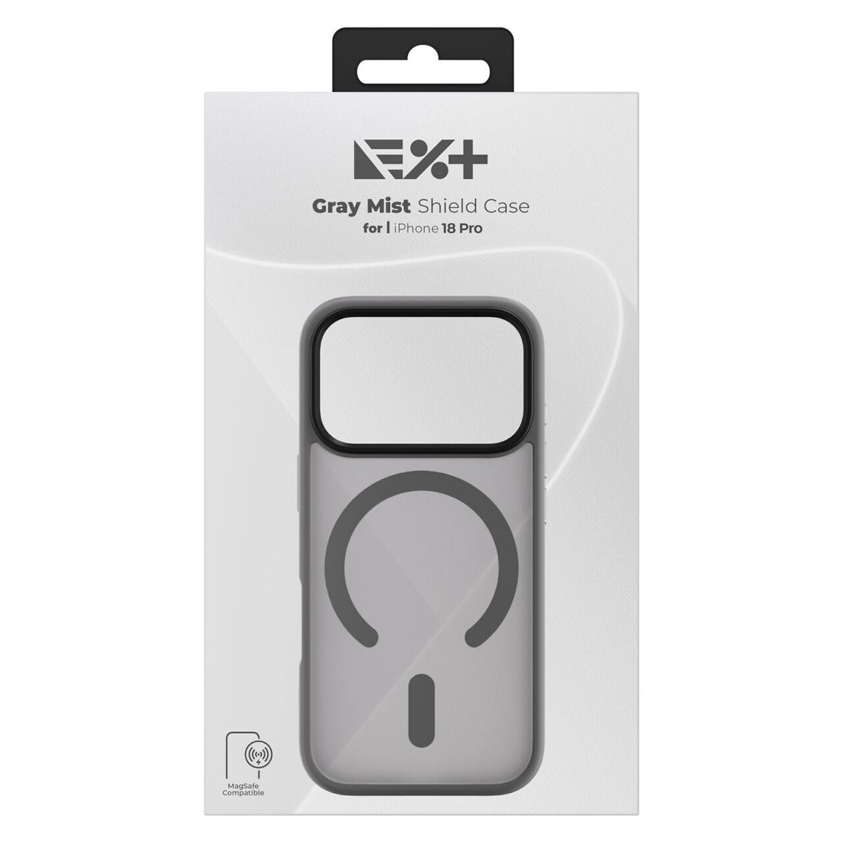 Husa de protectie NOA Mist Shield cu MagSafe pentru iPhone 18 Pro, Gri