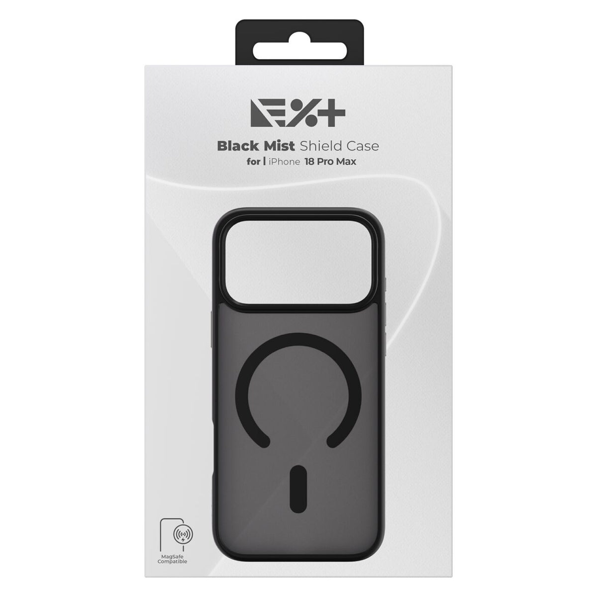 Husa de protectie NOA Mist Shield cu MagSafe pentru iPhone 18 Pro Max, Negru