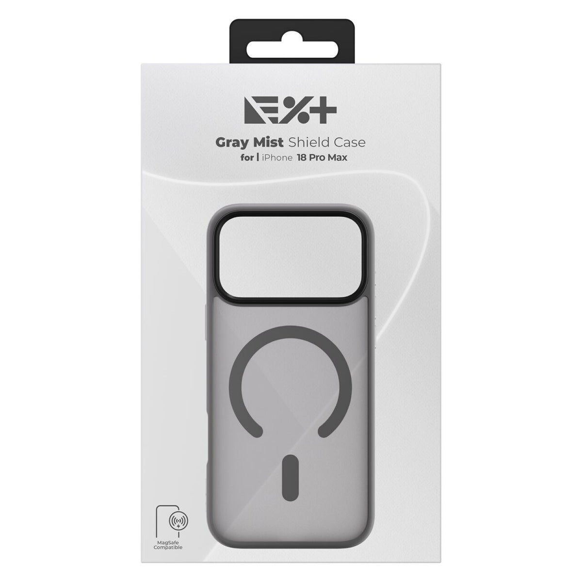 Husa de protectie NOA Mist Shield cu MagSafe pentru iPhone 18 Pro Max, Gri